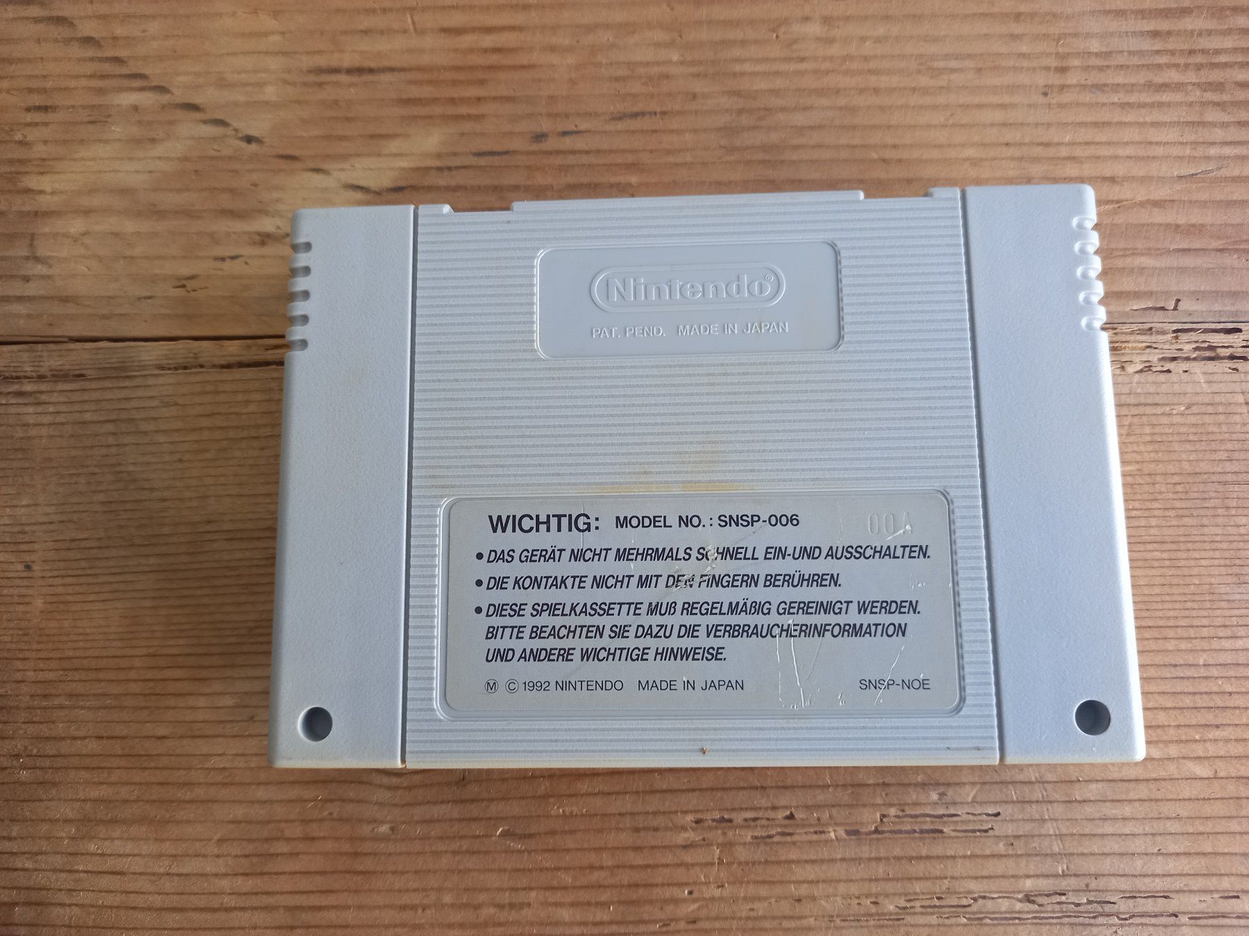 Nintendo Jeux: Super Mario World Super Nintendo SNES – D'occasion à Prez-vers-Siviriez par Monija70 1