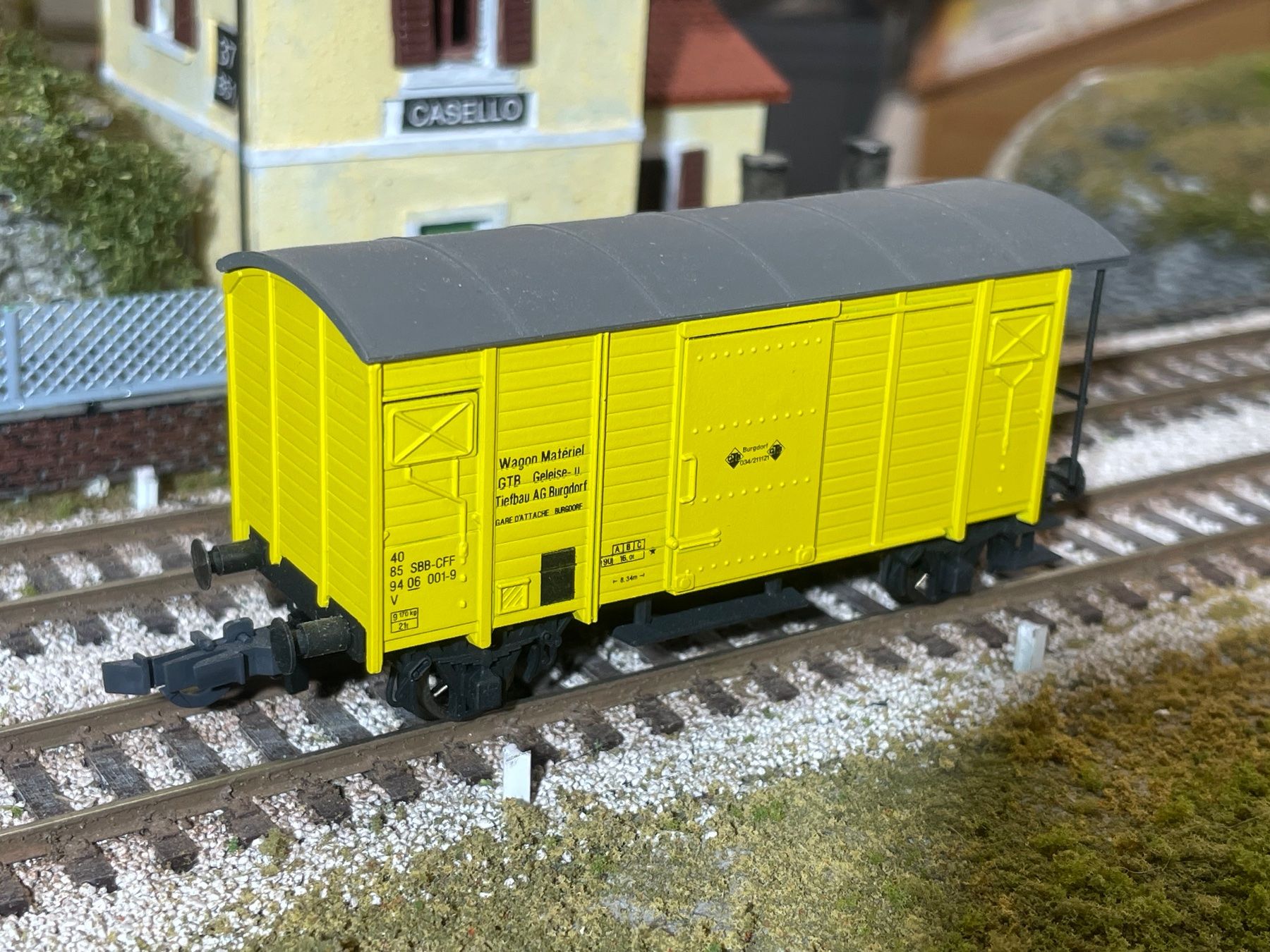 Born Modellini di ferrovie: AKU / evt. Born ?, GTB Güterwagen K2 – Nuovo (secondo la descrizione) da Krummenau venduto da ferrotech 6