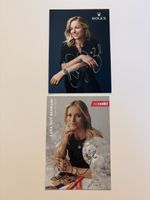 Lara Gut Behrami Original Autogramme 2x