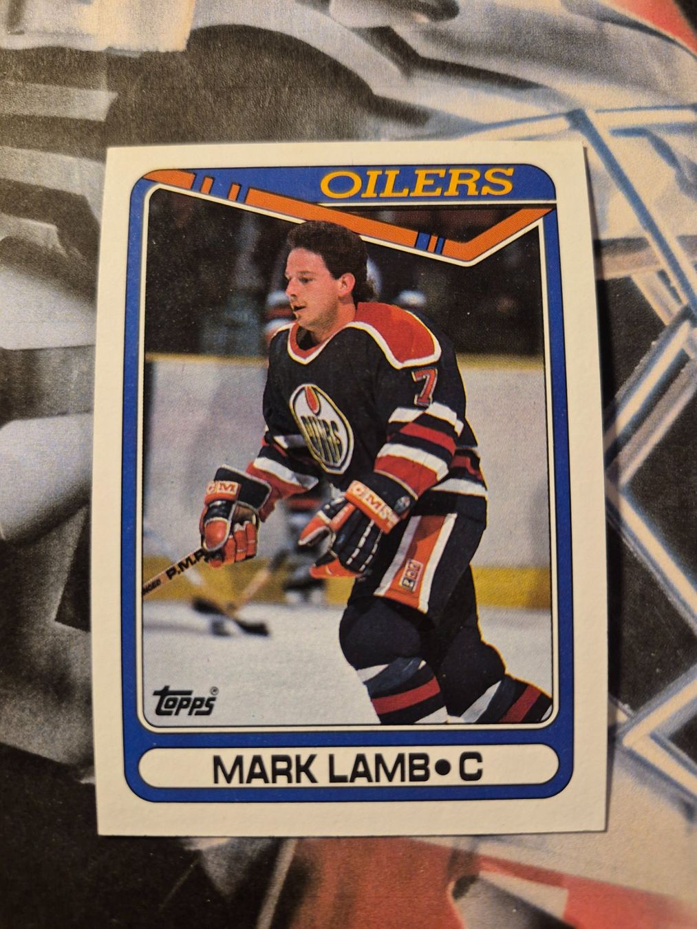 Topps Sammelbilder & Trading cards: NHL Mark Lamb Edmonton Oilers – Gebraucht aus Treiten von Sauber73