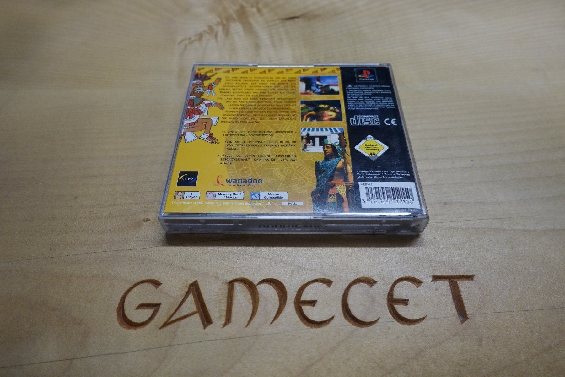 Sony Spiele: Der Fluch der Azteken – Gebraucht aus Steinach von Gamecet 2