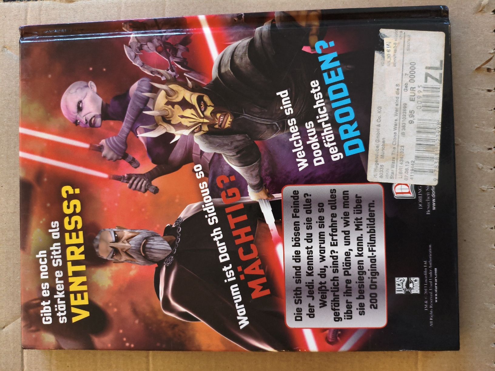 Libri: Star Wars Buch: Wer sind die Sith? Top Zustand! – Usato da Embrach venduto da Tutanchamun_23 1