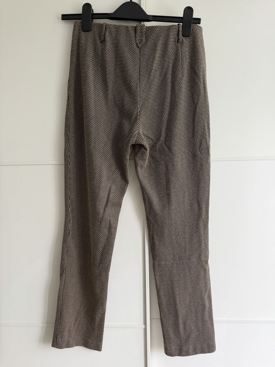 Marc Cain Pantaloni: Marc Cain Stoffhose gemustert N2 / ca. Gr. 36 – Usato da Winterthur venduto da marisole4 3