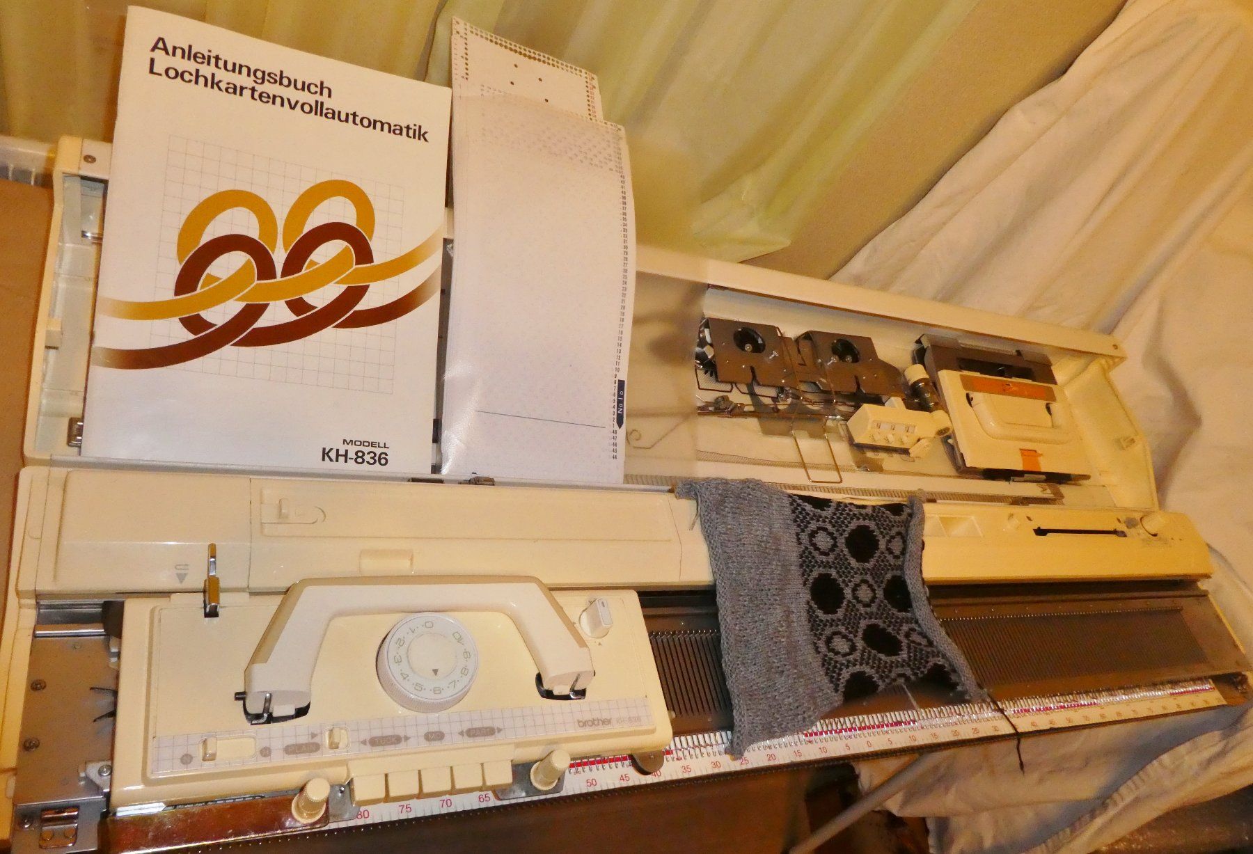 Tutte le macchine: Strickmaschine Brother KH 836 – Usato da Siebnen venduto da Ra-la-ra-ol 5