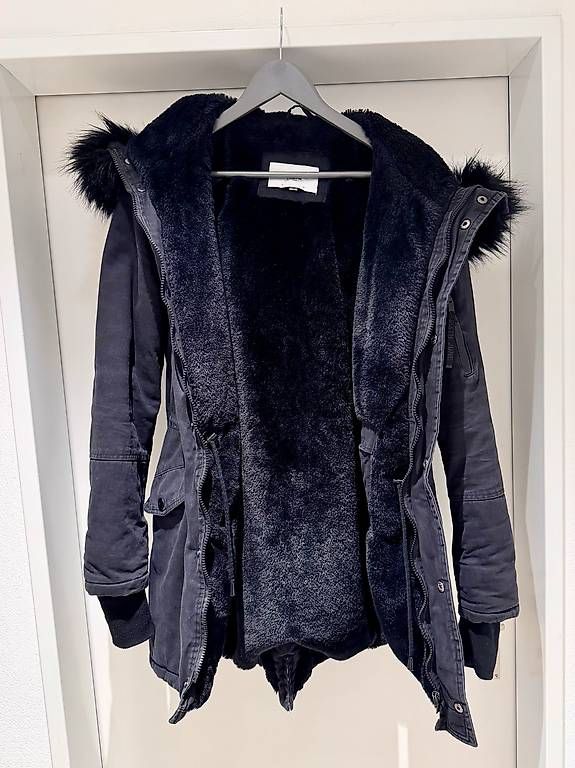Cappotti: Sixth June Herren Parka schwarz – Usato da Chur venduto da pareto12