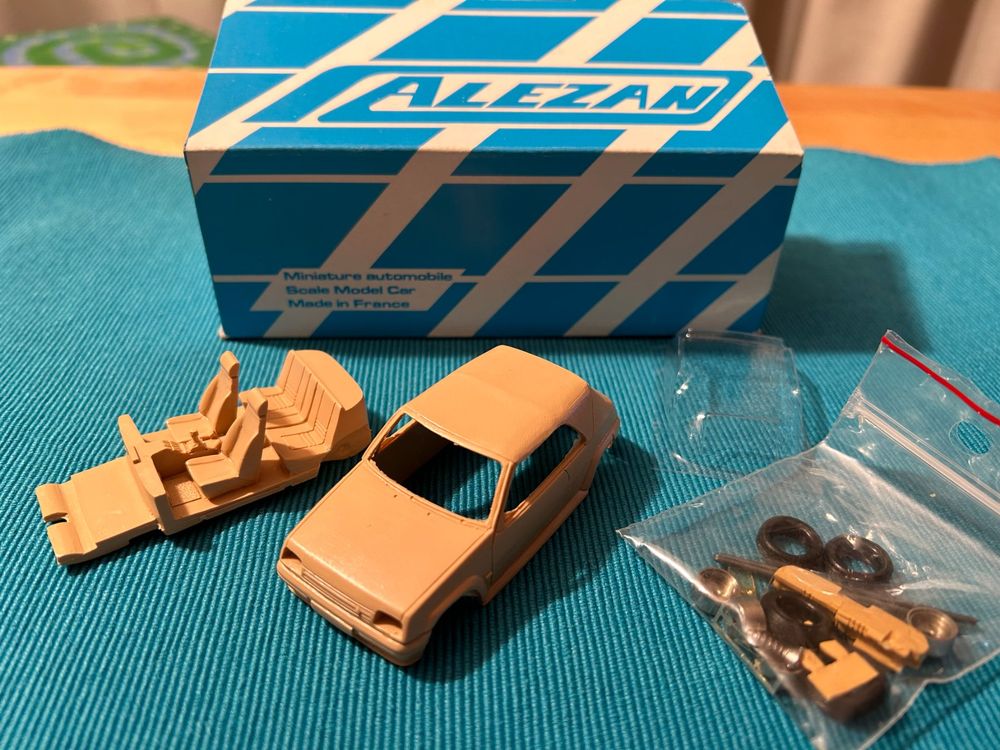 Kit Maquette ALEZAN MODELS 1/43 Alpine GTA Turbo Cabriolet 1990 – Pannhenrich