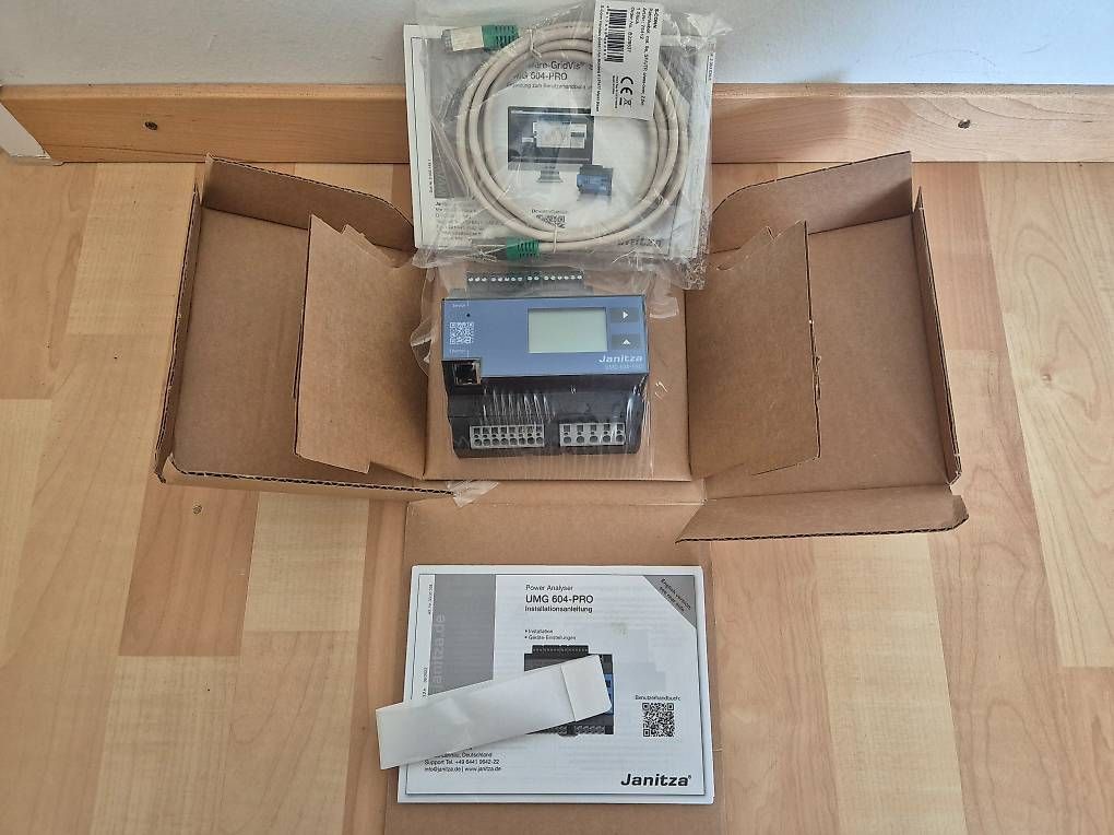Messen: Janitza Electronic Netzanalysator UMG 604 PRO 24V Smartmeter – Neu (gemäss Beschreibung) aus Alberswil von AD_CH 1