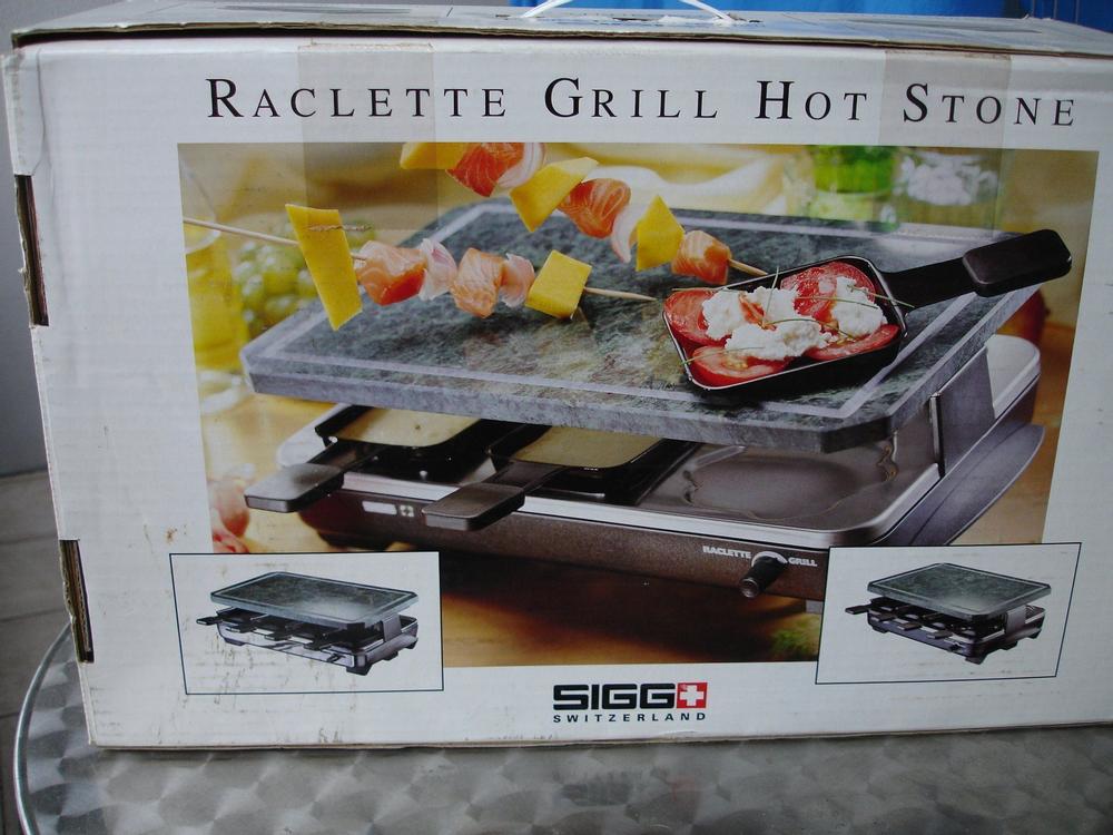 SIGG Raclette Grill Hot Stone Kaufen Auf Ricardo