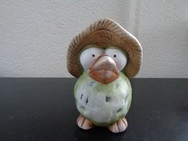 Lustiger Vogel aus Ton (14.5 cm)