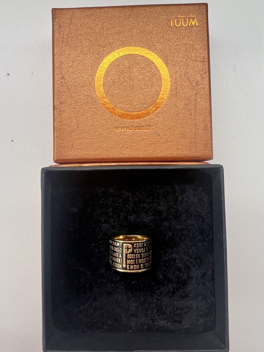 Anelli: Ring Pater Noster , Tuum Italia – Usato da schaan venduto da Ak9jg8 1
