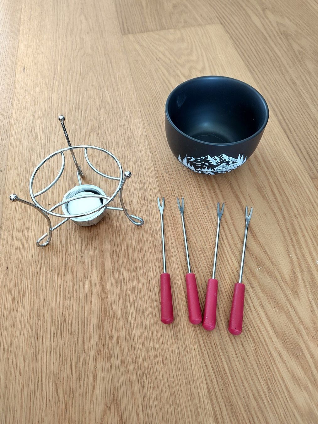 Migros Elettrodomestici da cucina: Schoggi Fondue Set, neuwertig – Nuovo (secondo la descrizione) da Bern venduto da Cassiopeia-72 1