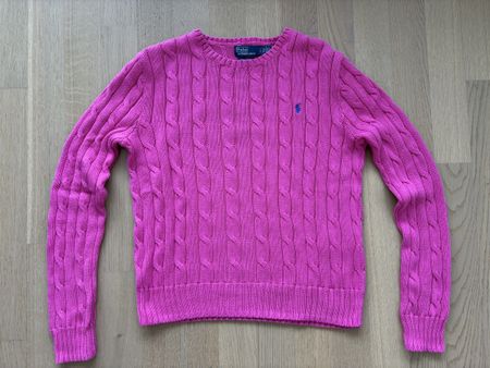Ralph Lauren Rundhalspullover mit Zopfmuster wie neu 🤩
