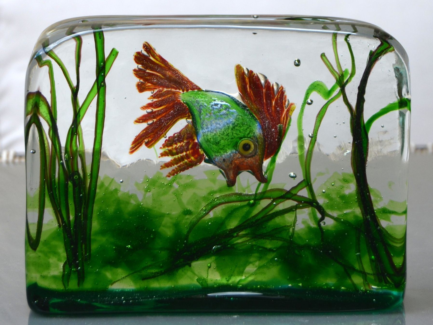 Murano Bicchieri: Murano Aquarium 50`s - 60`s – Usato da Collonges venduto da Auganien
