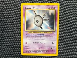 Pokemon Unown Neo Revelation englisch