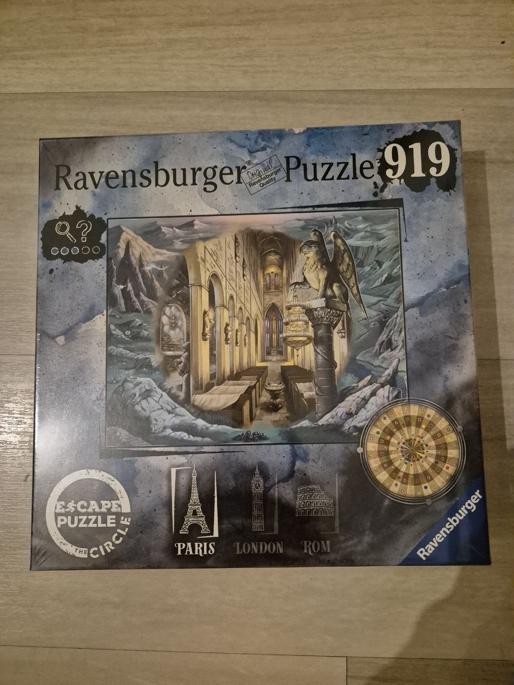 Ravensburger Puzzle: Puzzle Ravensburger Escape Puzzle Paris 919 Teile – Nuovo (secondo la descrizione) da Stansstad venduto da Kyra014