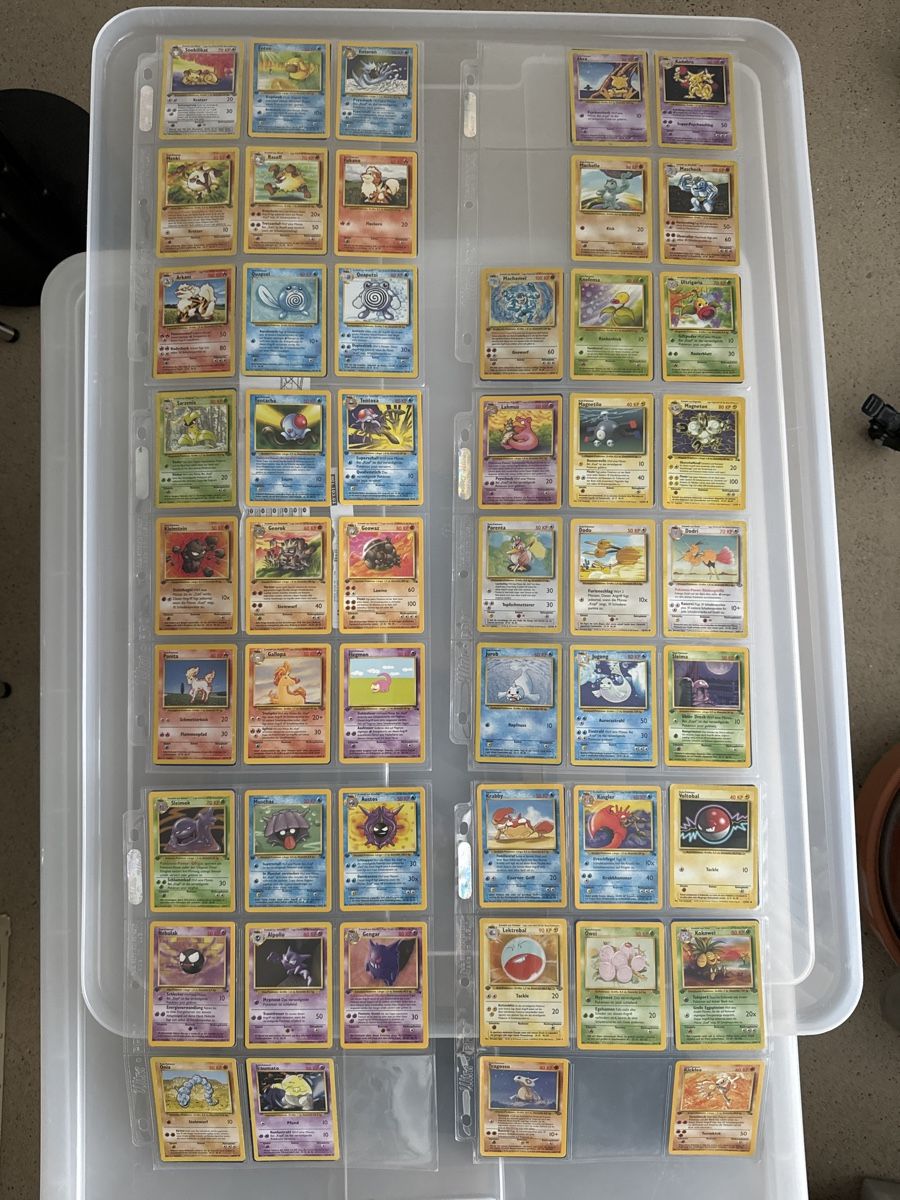 Pokémon Carte collezionabili: Gesamte Kindheits Pokemon Karten Sammlung – Usato da Pfäffikon SZ venduto da BJam 3