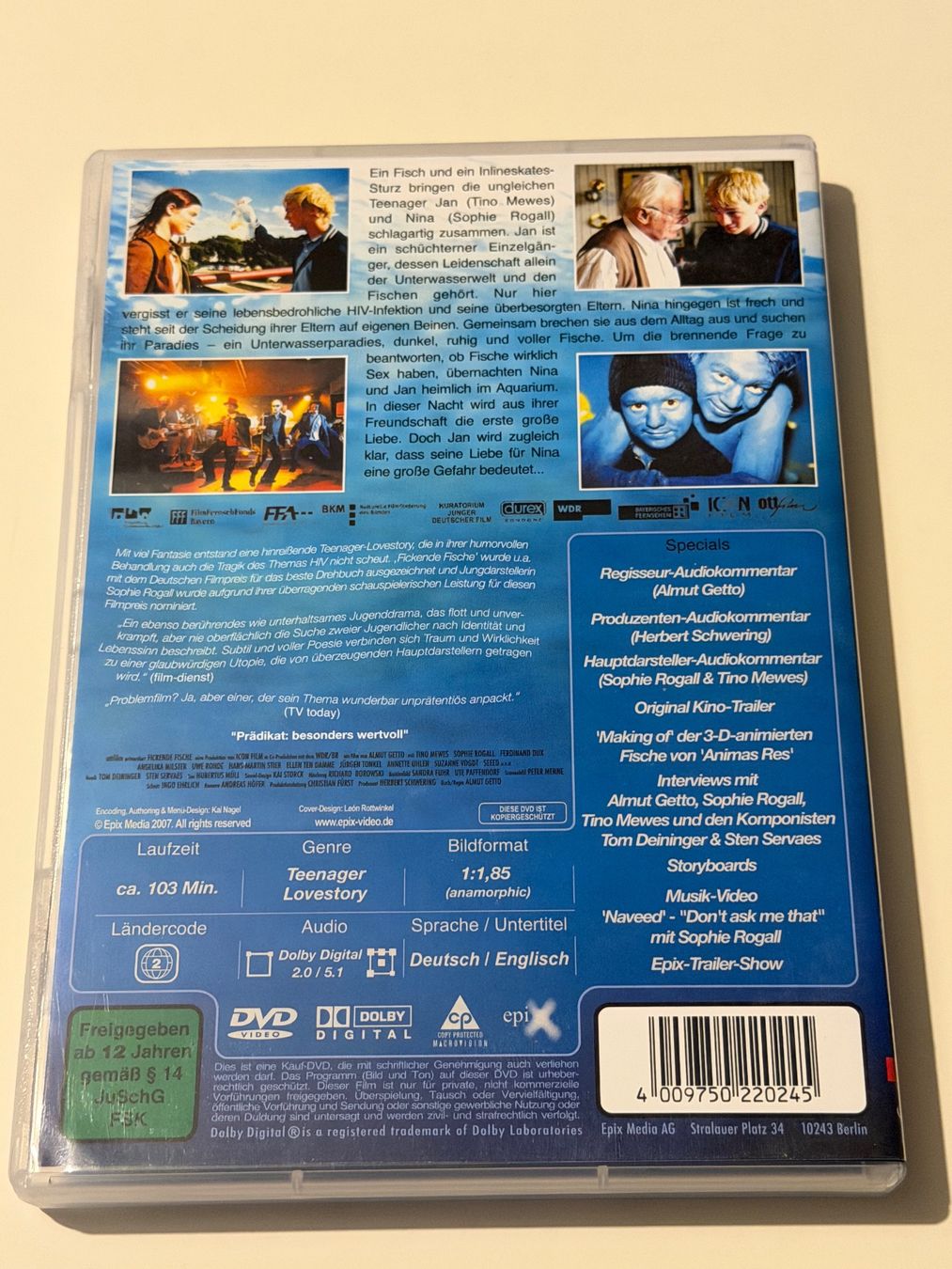 Tutti i DVDs: Fickende Fische - DVD - – Usato da Altstätten SG venduto da sheamus 1