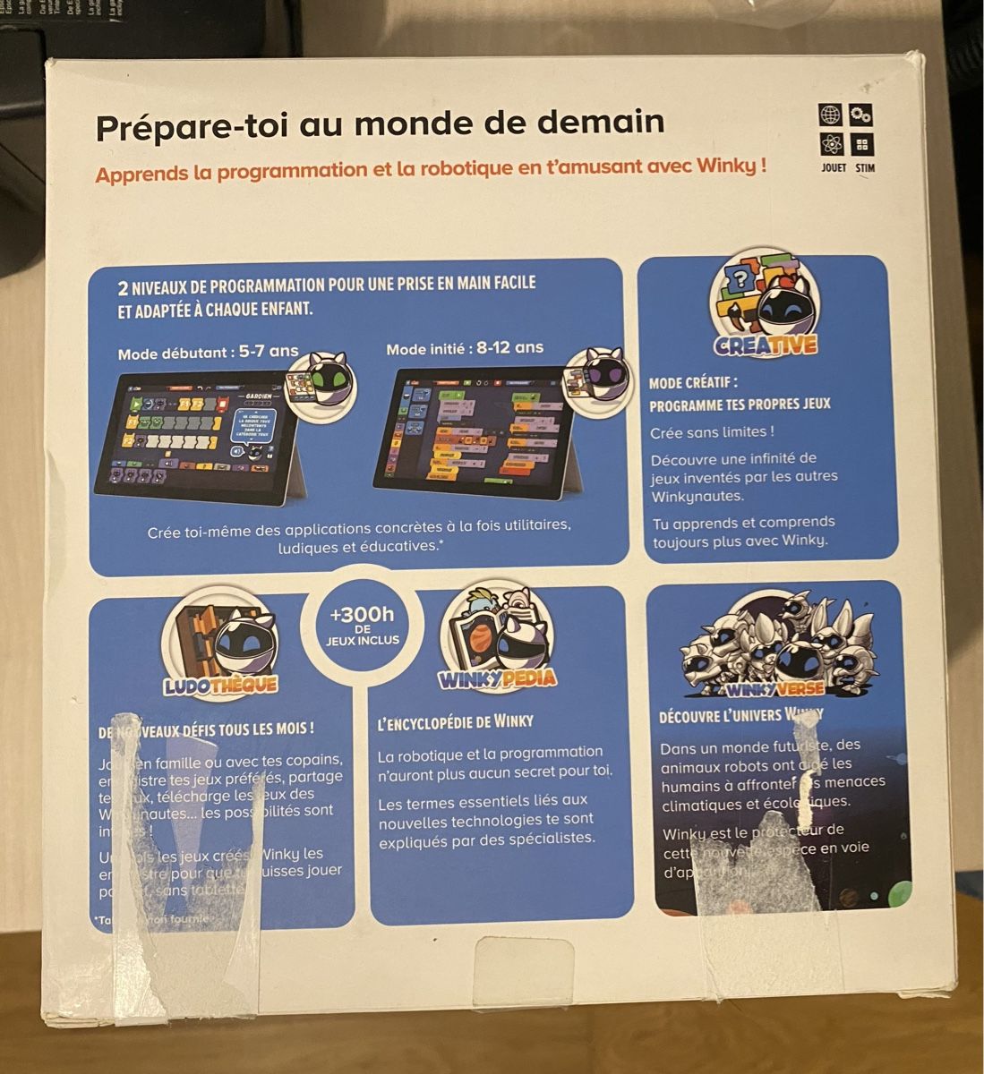 Giocattoli: Robot éducatif Winky Blanc – Usato da St-Imier venduto da Joao_ze 1