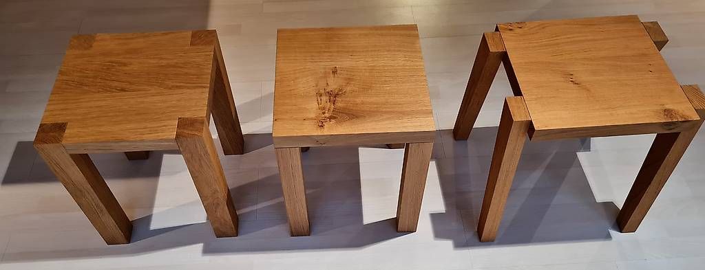 Sgabelli: Verschiedene Hocker Eigenproduktion ab Ausstellung – Usato da Urtenen-Schönbühl venduto da wohnstudio_haller