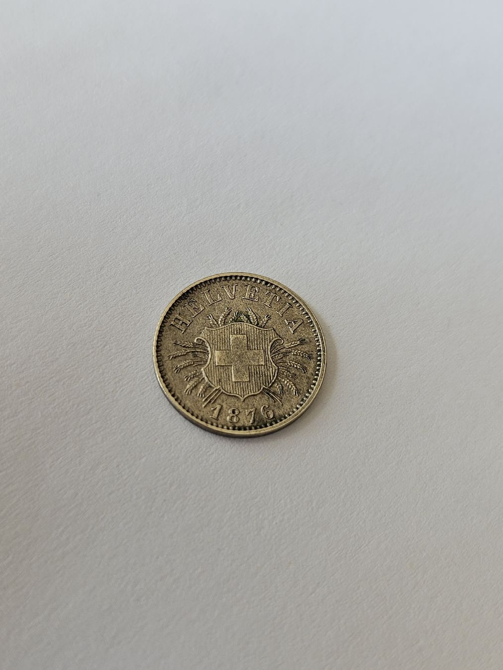 Toutes les monnaies: 5 Rappen 1876 – D'occasion à Pfäffikon ZH par Melibol