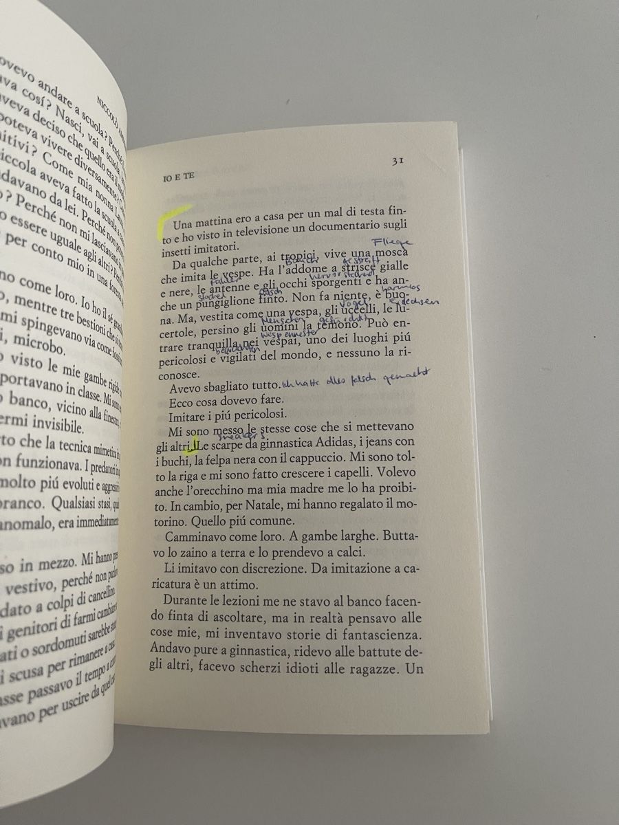 Libri: Io E Te von Niccolò Ammaniti – Usato da Neuenegg venduto da aba_g85b 1