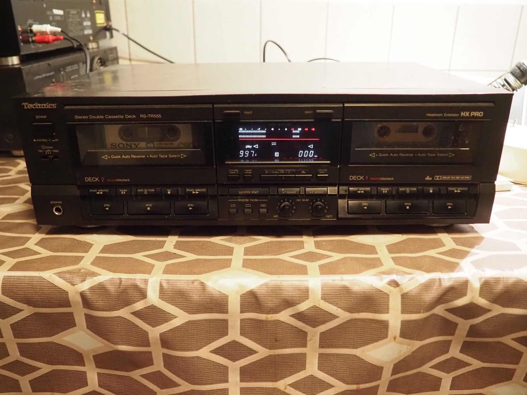 Technics Registratori: Kassettengerät: Technics RS-TR555 – Usato da Schänis venduto da Wewu 3