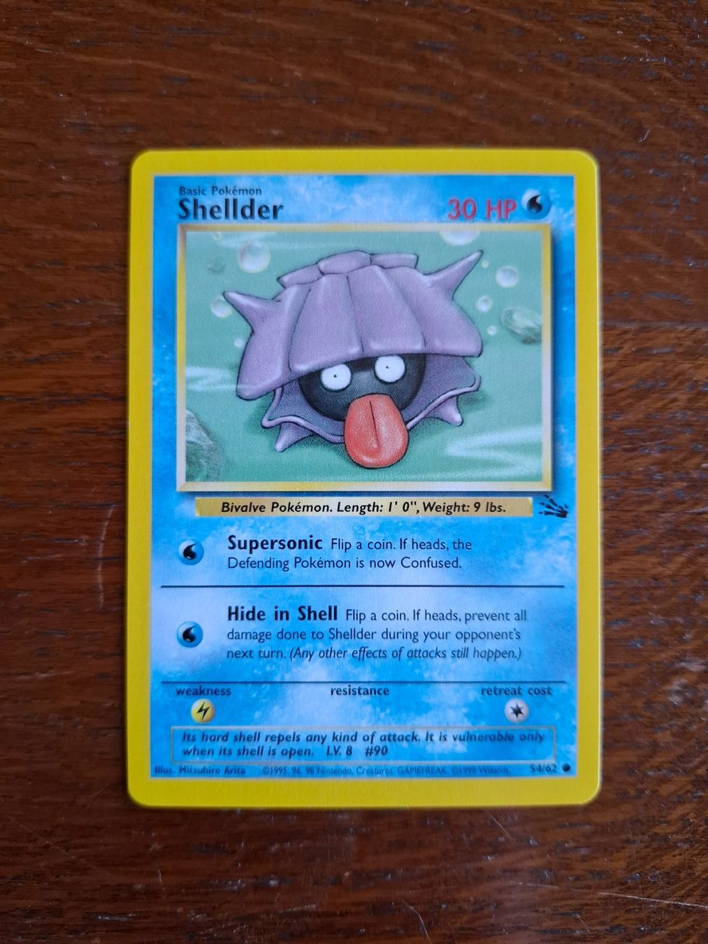 Pokémon Sammelbilder & Trading cards: Pokemon Shellder Fossil Set 54/62 – Gebraucht aus Giornico von ale_lc8k