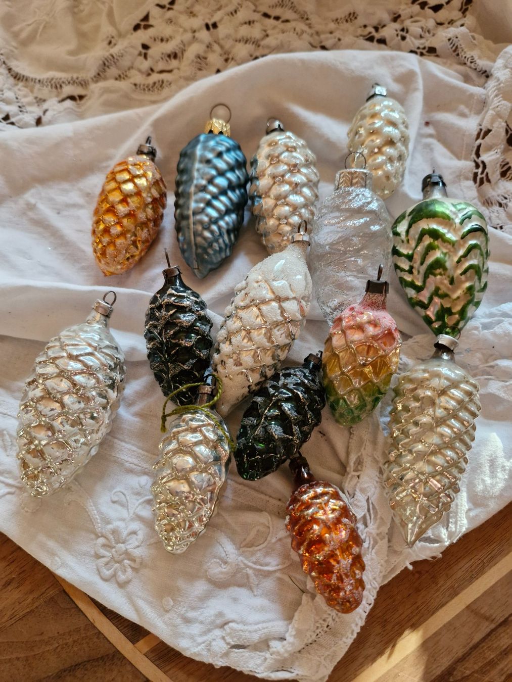 Alle Dekorationen: antiker Christbaumschmuck – Gebraucht aus Guarda von rue_bpd7