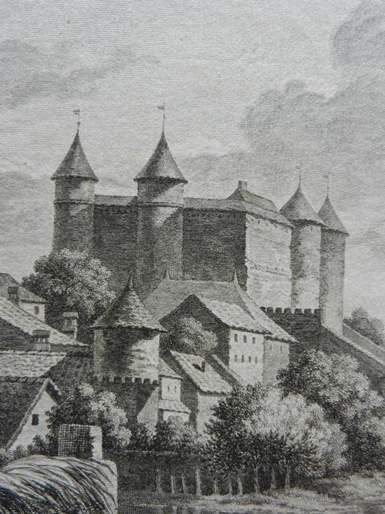 Gravures: Le château de Grandson – D'occasion à Risch par Rischli15 9