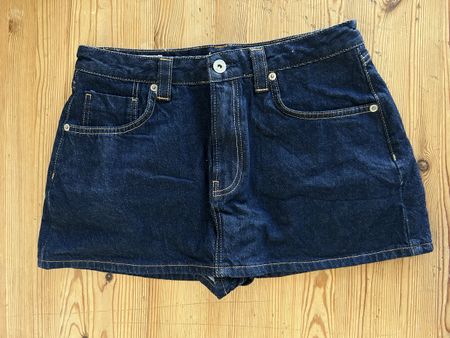 Jeans Minijupe, Stradivarius, Grösse 40