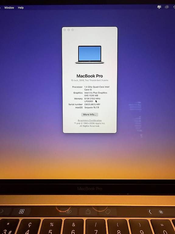 Apple Notebooks: MacBook Pro (2019) – Gebraucht aus Châtelaine von SamuelDavies 4