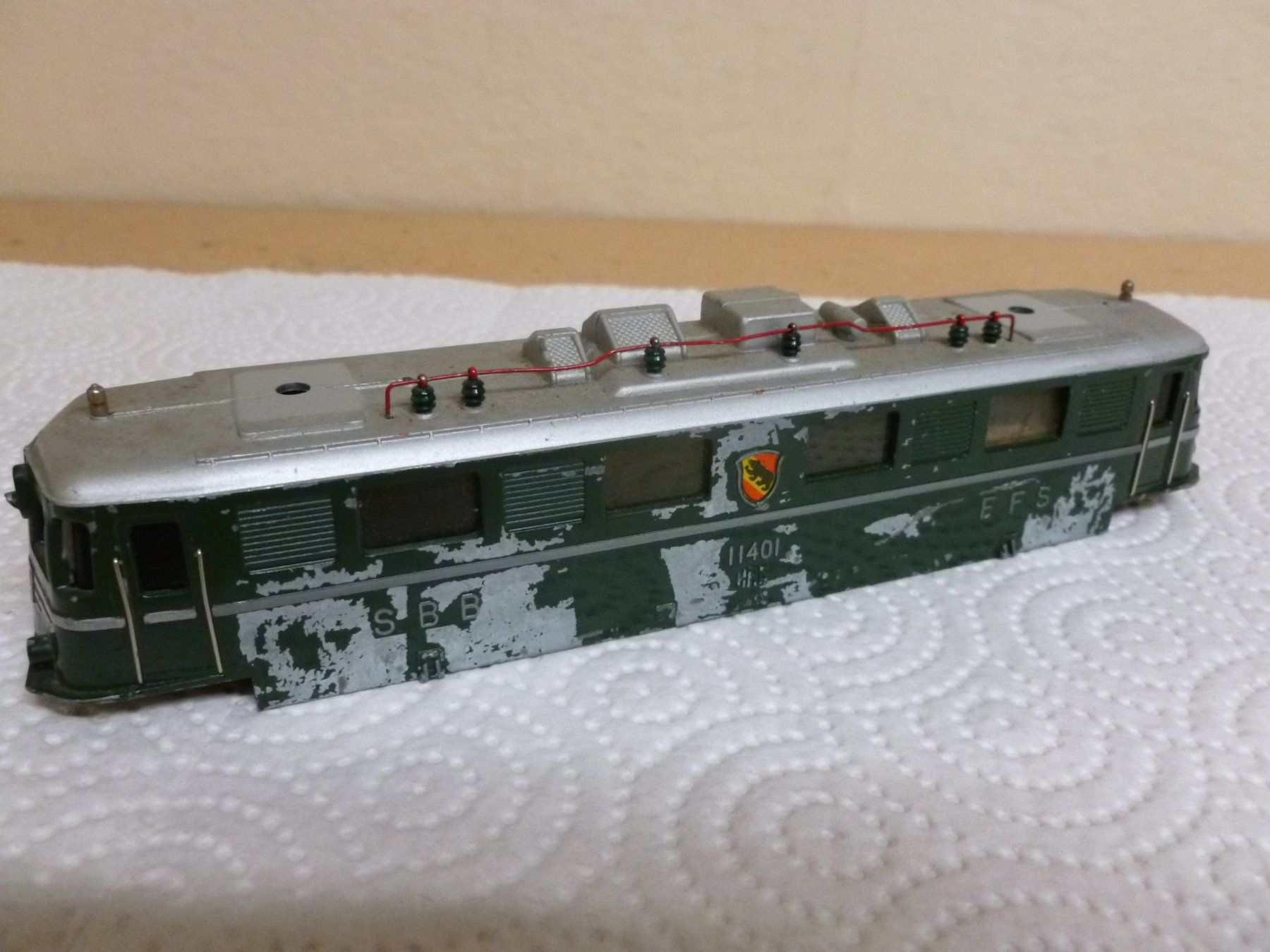 Hag Modellini di ferrovie: Hag/Märklin Ersatzteile – Difettoso da Oberbipp venduto da Vifu 3