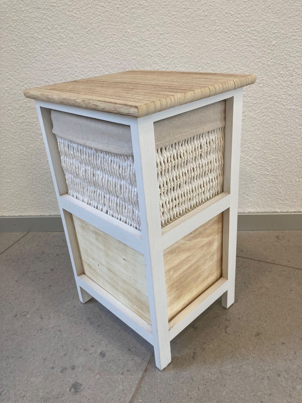 Cassettiere: Holz Möbeli mit 2 Schubladen, ca. 52 x 32 x 28 cm – Nuovo e nell'imballaggio originale da Neuenhof venduto da jorogo 7