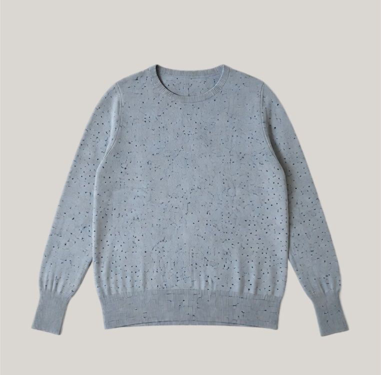 Maglioni & Felpe: Weicher Kaschmirpullover Strumpf-Pullover – Grau-Blau (Gr M) – Usato da Zollikon venduto da sha_lyq7