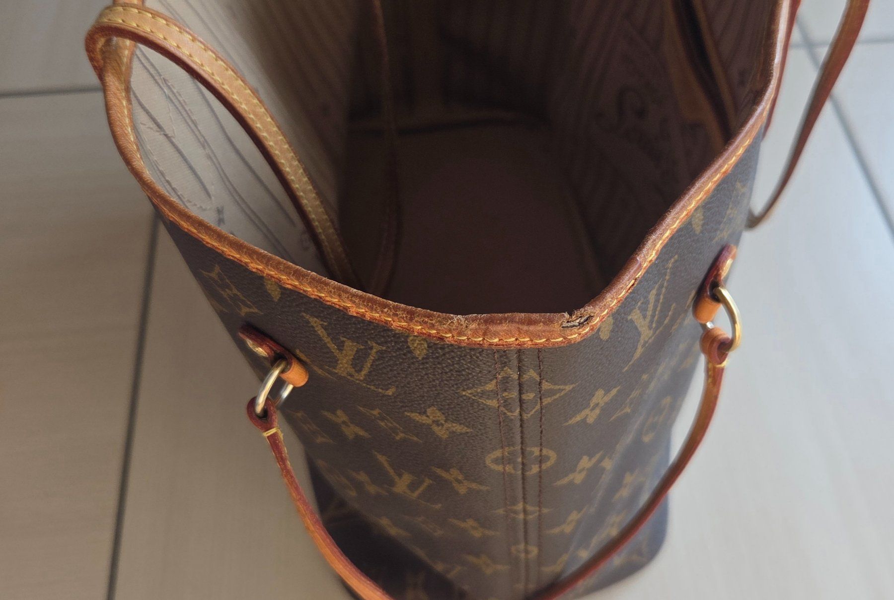 Louis Vuitton Sacs femmes: LOUIS VUITTON NEVERFULL MONOGRAMM MM – D'occasion à Ascona par principessacaroline 5
