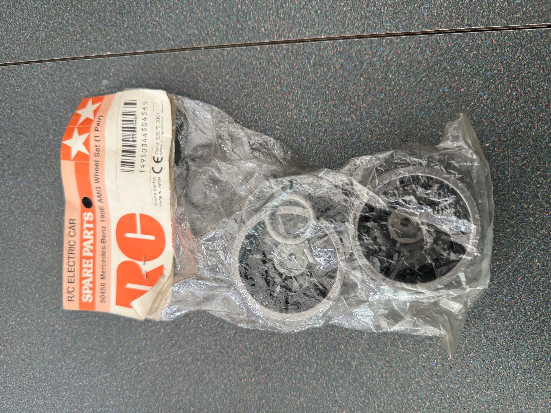 Tamiya RC Modellbau: Tamiya Vintage 456 190 AMG Wheels – Neu (gemäss Beschreibung) aus Chiasso von Carrara-Modellismo 1