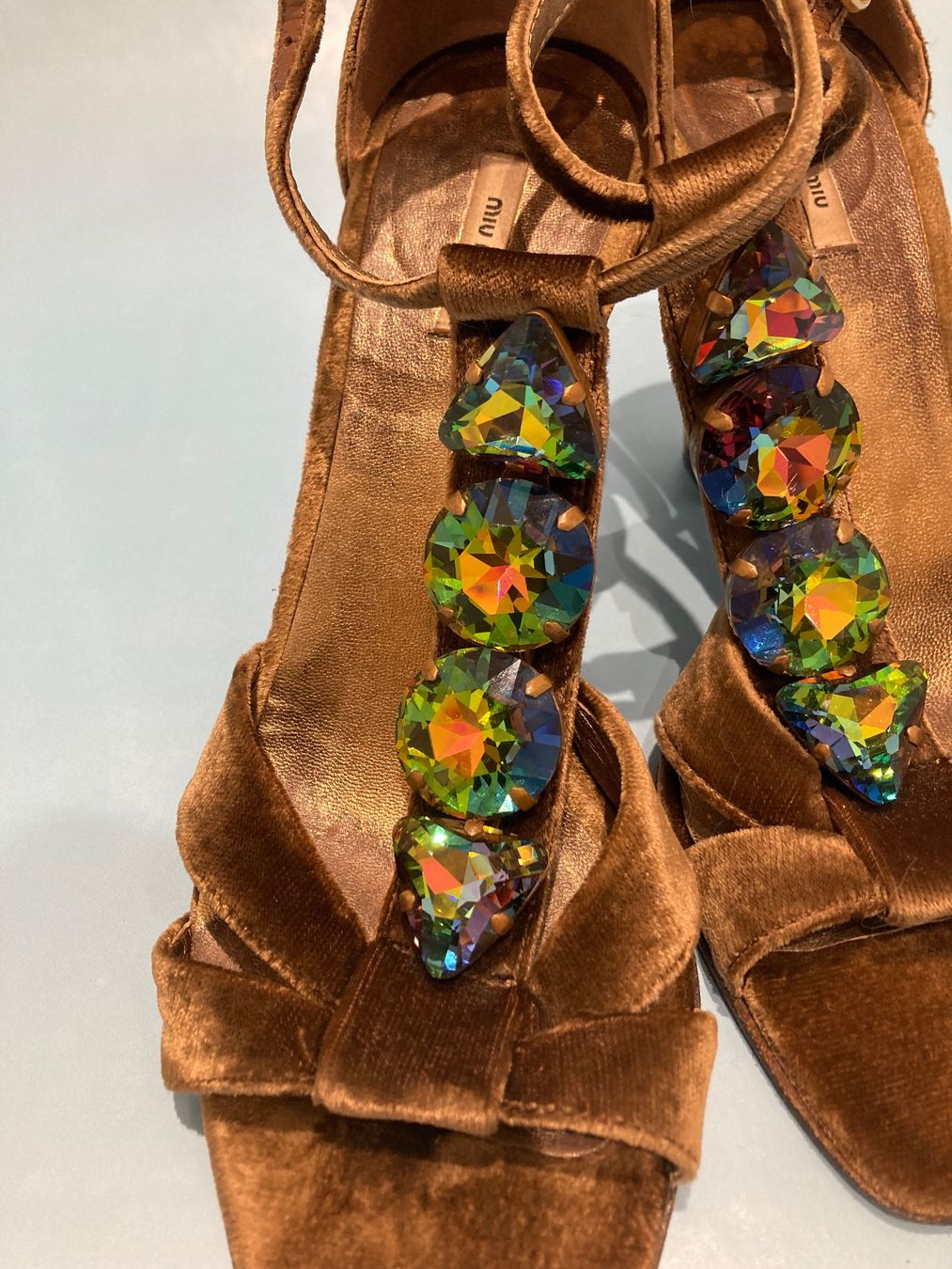 Prada Scarpe da donna: MIU MIU sandali no 36 – Usato da Paradiso venduto da Kayakara 7