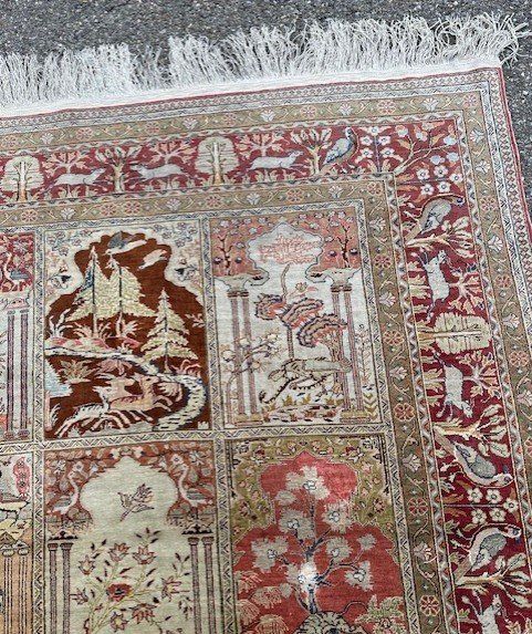 Tappeti: ORIENTTEPPICH SEIDE HANDGEKNÜPFT CA. 190X128CM – Usato da Ostermundigen venduto da Kari1937 4