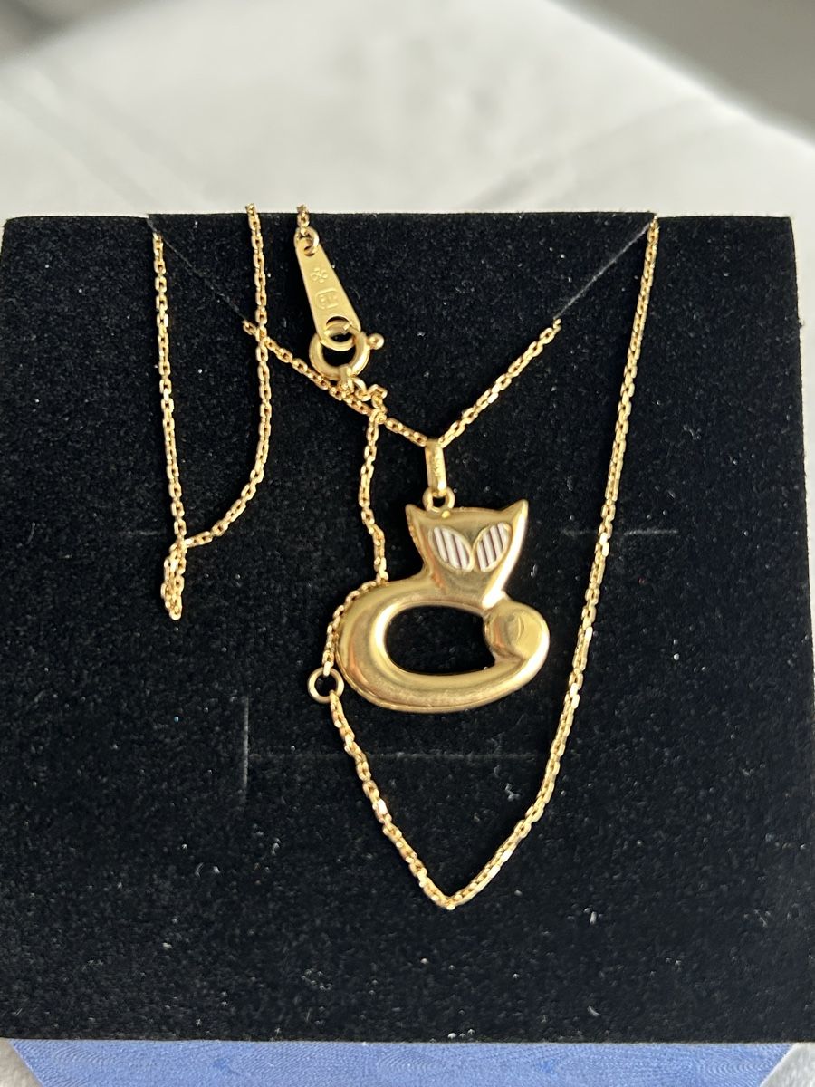 Catenine: Echtes 750er Gold Katzenhalskette – Usato da Tägerwilen venduto da jna_5zmg 2