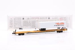 Micro Trains 71524-1 w/Rio Grande Trailer TTX, Spur N