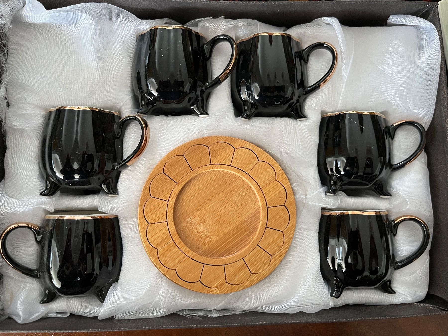 Set di piatti: Moccatassen / Espressotassen – Nuovo e nell'imballaggio originale da Stetten AG venduto da Brissago25 1
