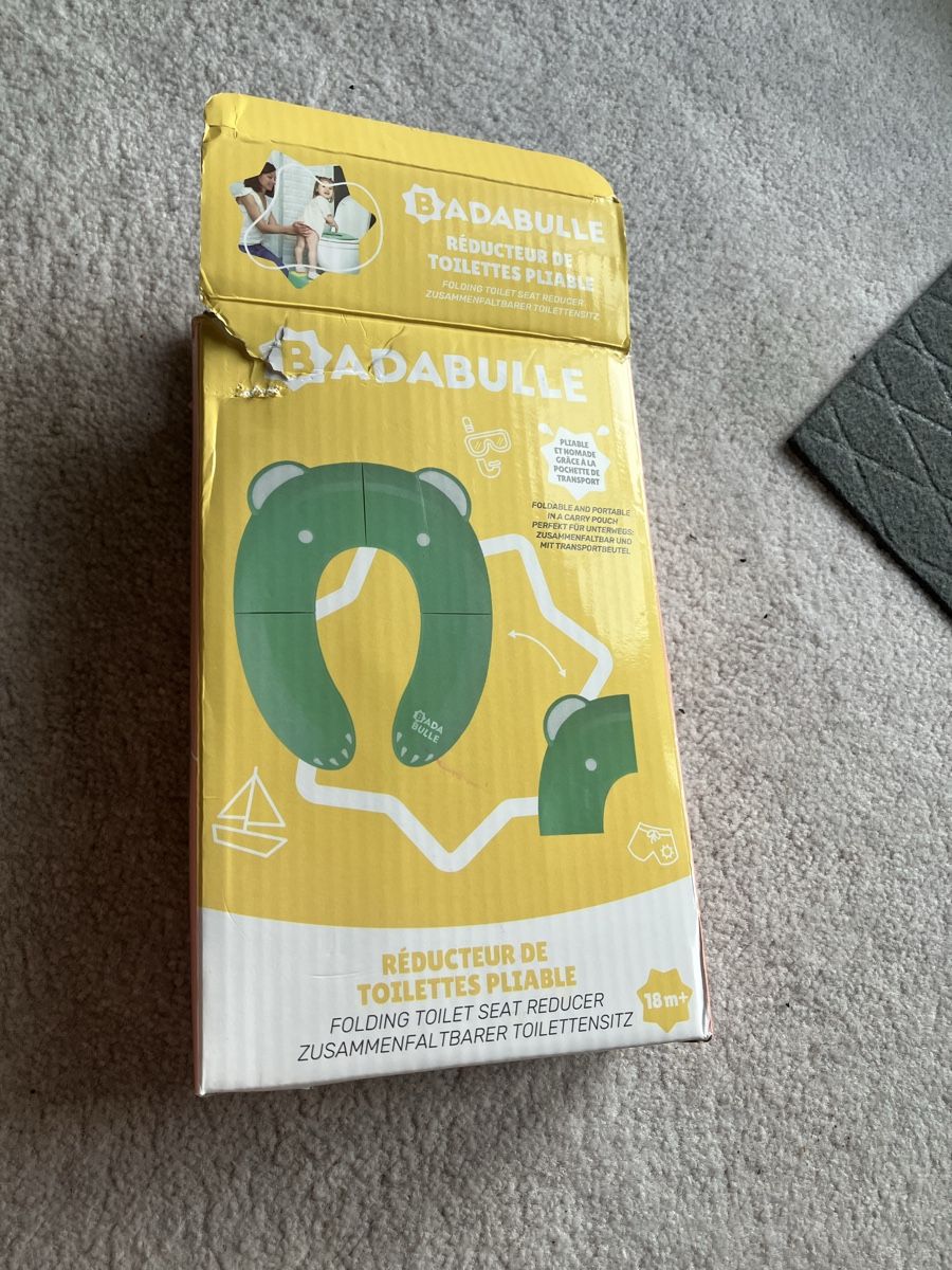 WC: Faltbarer Toilettensitz mit Tasche – Gebraucht aus Biel/Bienne von pantiger