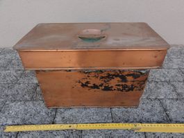 Wasserschiff (becken) aus Kupfer