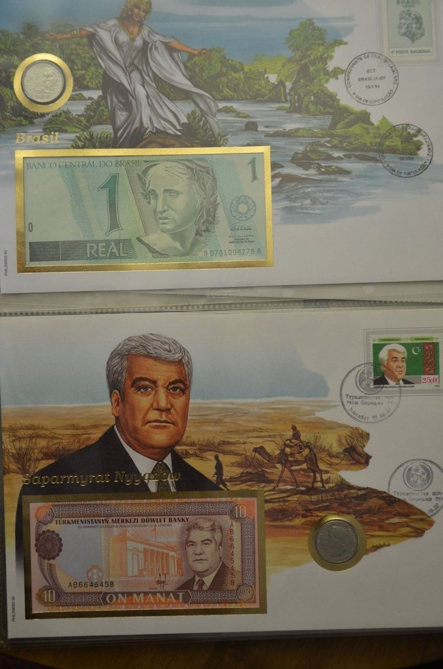 Banconote: 11 Banknotenbriefe mit Münzen – Nuovo (secondo la descrizione) da Wetzikon ZH venduto da bausie 4