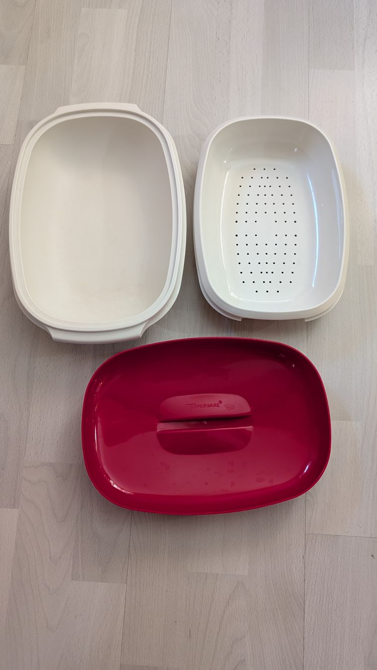 Tupperware Recipients et similaires: Tupperware Spargel abtropfen  – D'occasion à Meiringen par kaufhie