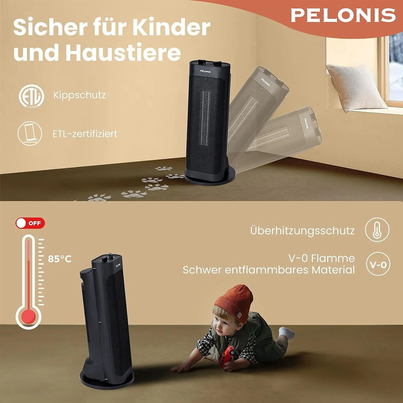 Heizgeräte: Heizlüfter Energiesparend 2000W – Neu und originalverpackt aus Winterthur von aredo 2