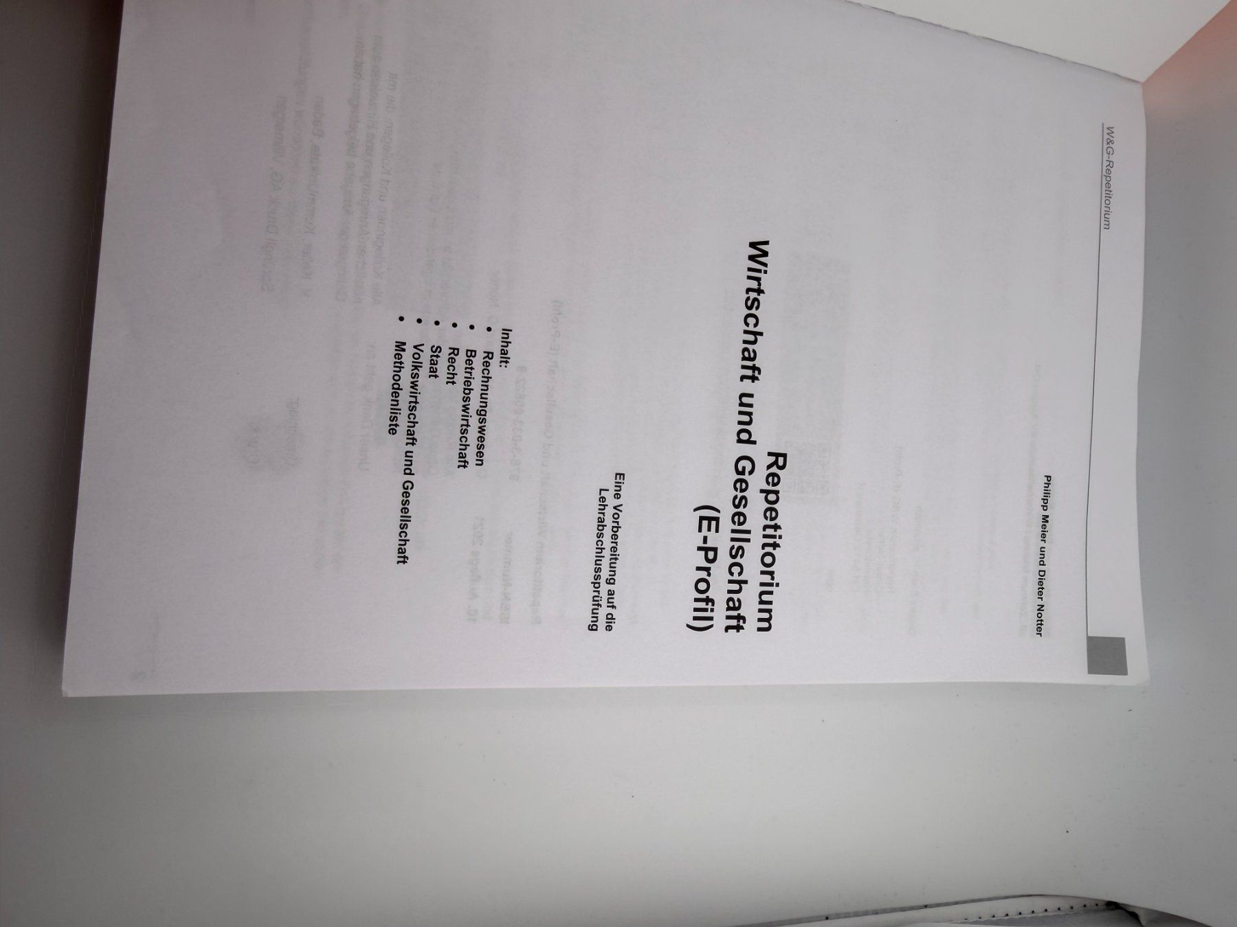 Libri: Repetitorium Wirtschaft und Gesellschaft E-Profil 2022/23 – Usato da Riehen venduto da edu_92w7 1