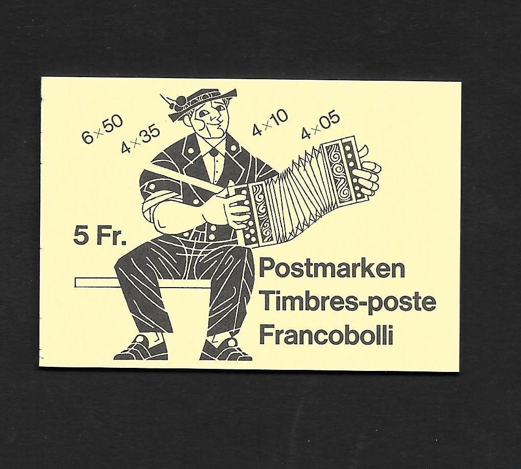 Tutti i francobolli: Markenheftchen 0-78a Volksbräuche ** 1.2.1984 – Nuovo (secondo la descrizione) da Olten venduto da clotaldi