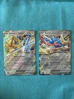 2 cartes Pokémon promo Zacian ex 