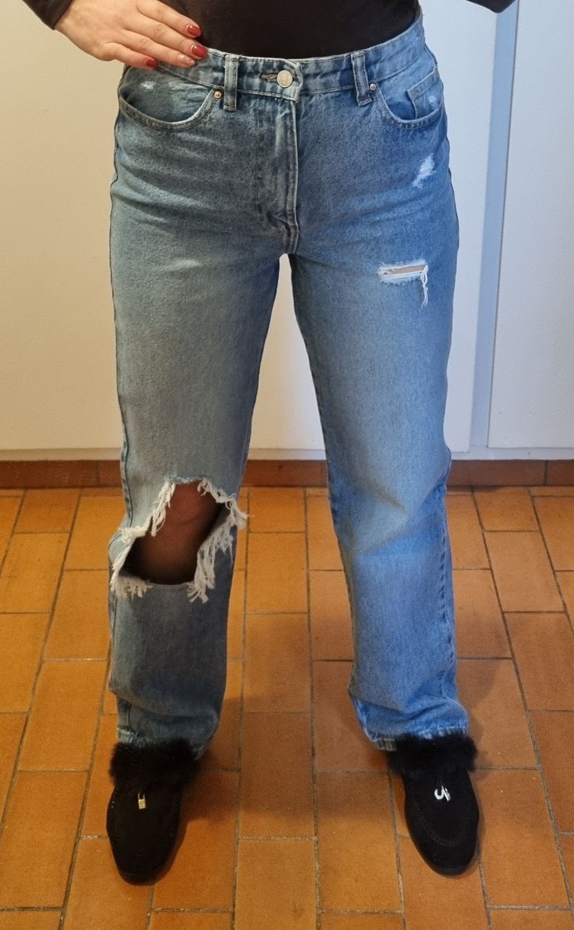 Jeans: Jeans Gr. 38, Sinsay, Destroyed Look – Usato da St Gallen venduto da vir_5kgt 1